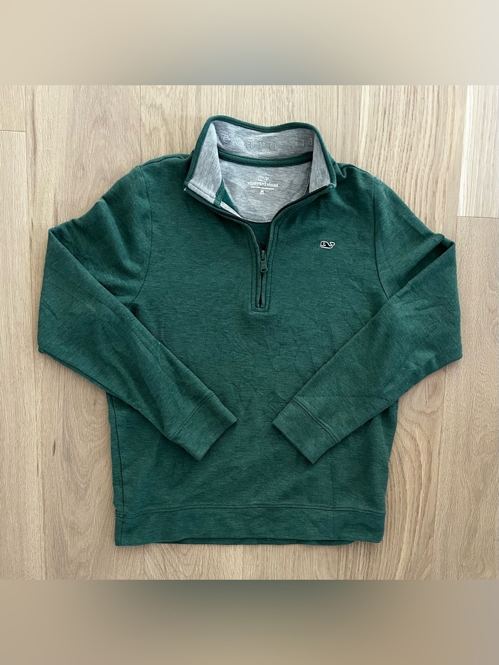 Boys Vineyard Vines Saltwater 1/4 Zip Sweater